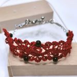 Collection Les Intemporels - Bracelet rouge et noir