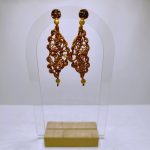 Dentelle ocre et oeil-de-tigre gold