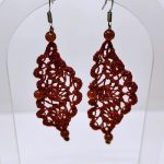 Collection Ailes de Papillon - b.o. rouge profond et cornaline