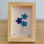 cadre artisanal en dentelle à la fourche