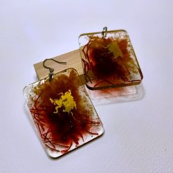 Grande rectangle large rouge or