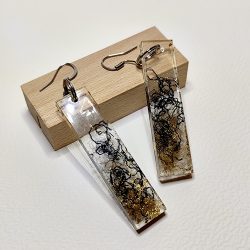 Grande rectangle or noir